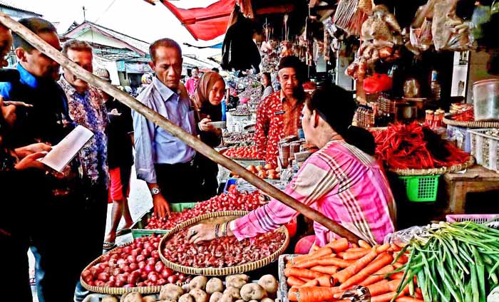 HBKN, Operasi Pasar Belitung Disambut Positif Kepala BKP Kementan